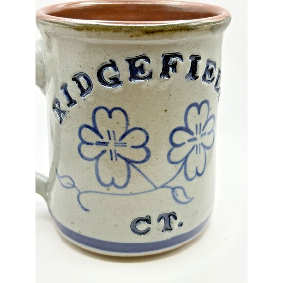 Dan Harvey Salt Glazed Pottery Coffee Mug Cup RIDGEIELD CT Used - Picture 5 of 10